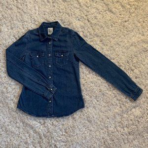 Denim Button Down Shirt